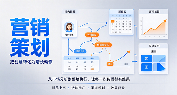 禹城市营销策划